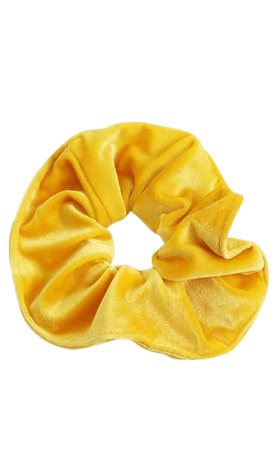 90s are back velvet scrunchie - yellow | D я є ѕ ѕ Т σ Ι м ρ я є ѕ ѕ. | Pinterest | Scrunchies, Clothes and Hair accessories