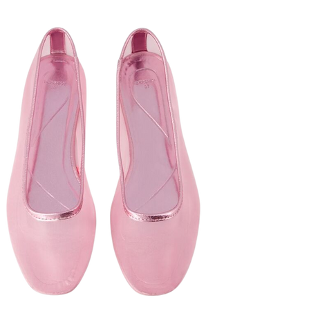 Mesh ballerinas - Shoes - Women | Bershka