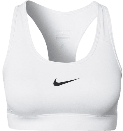 White Nike Sports Bra