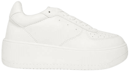 Steve Madden Rocket flatform sneakers in white | ASOS