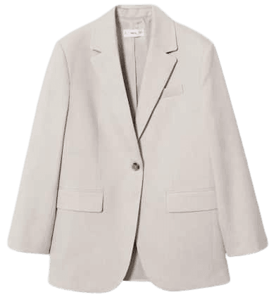 Patterned suit blazer - Women | Mango USA