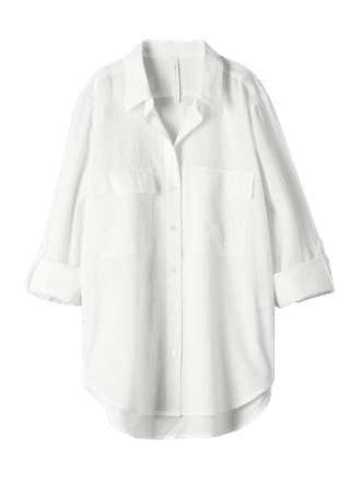 The Group by Babaton UTILITY BUTTON-UP | Aritzia US white