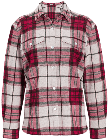 Plaid Boyfriend Shirt Jacket | Express