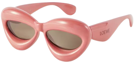 Inflated Cat Eye Sunglasses in Pink - Loewe | Mytheresa
