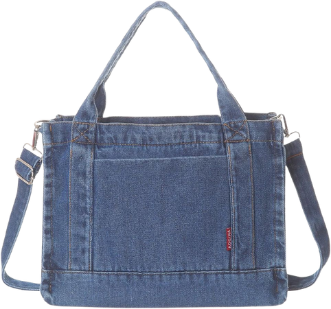 Amazon.com: AOCINA Denim Purse Jean Travel Tote Bags for Women Beach Bag Denim Purses and Handbags for Teen Girls Women(E-Dark Blue) : Clothing, Shoes & Jewelry
