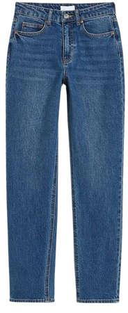 Slim High Jeans - Dark denim blue - Ladies | H&M US