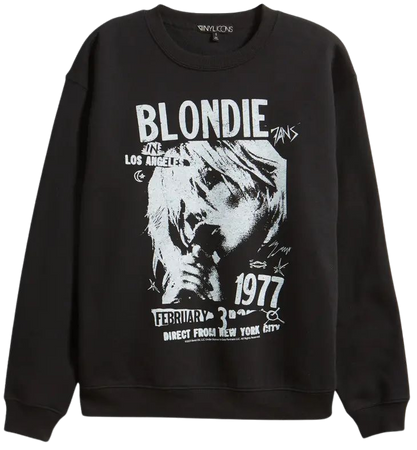 Vinyl Icons Blondie Fleece Graphic Sweatshirt | Nordstrom