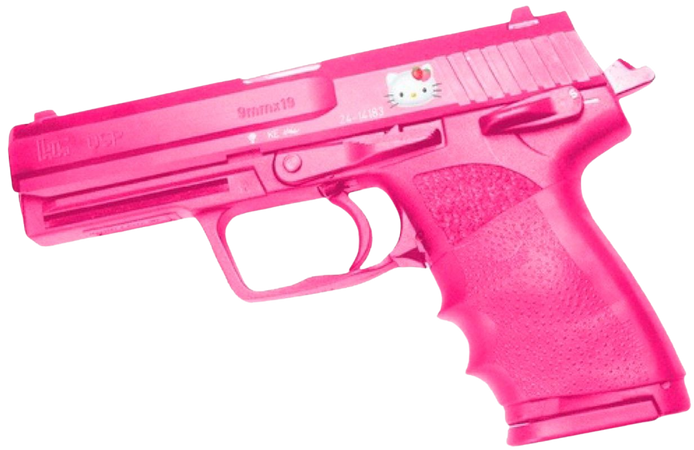 pink gun