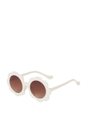 Sunglasses - White/flower - Kids | H&M US