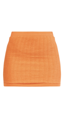 orange skirt