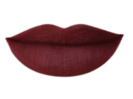 maroon lips
