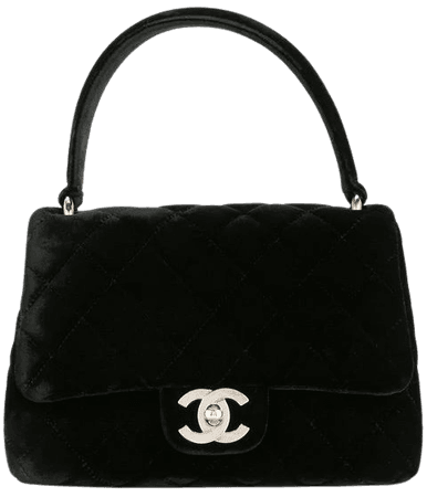 Chanel Vintage quilted cc hand bag