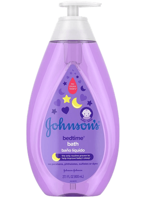 Johnson's Bedtime Baby Bath with NaturalCalm Aromas, 27.1 fl oz - Walmart.com - Walmart.com