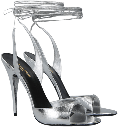 anouk slingback sandal saint laurent silver - Búsqueda de Google