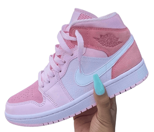 Pink Air Jordan 1