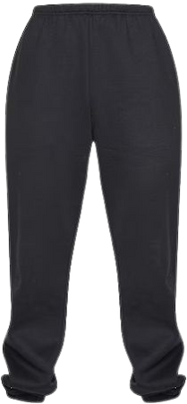 Black Basic Sweat Sweatpants | Bottoms | PrettyLittleThing USA