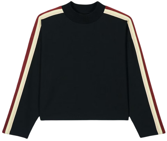 Sweatshirt Style Top Spade Black // ba&sh US