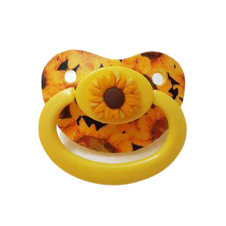 sunflower pacifier