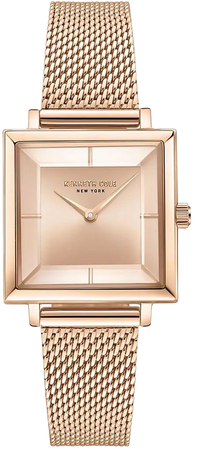 Shop Kenneth Cole Classic Rose-Goldtone Stainless Steel Bracelet Watch/24MM | Saks Fifth Avenue