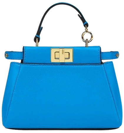 blue fendi bag