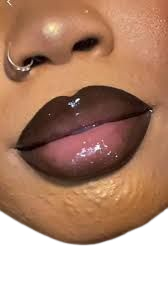 black girl lips with lip gloss - Google Search