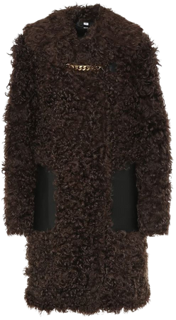 Burberry - Shearling coat | Mytheresa