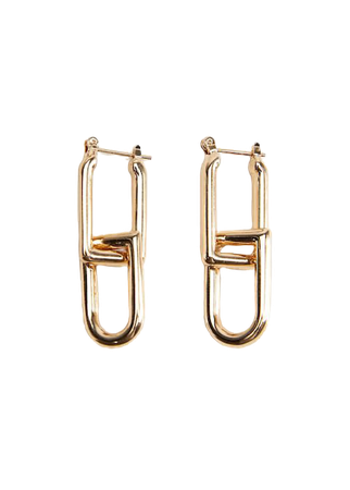 Detachable earrings - Women | Mango USA gold