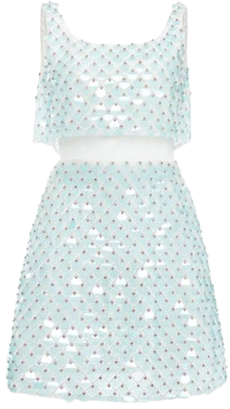 Embroidered Sequin Mini Dress By Giambattista Valli | Moda Operandi