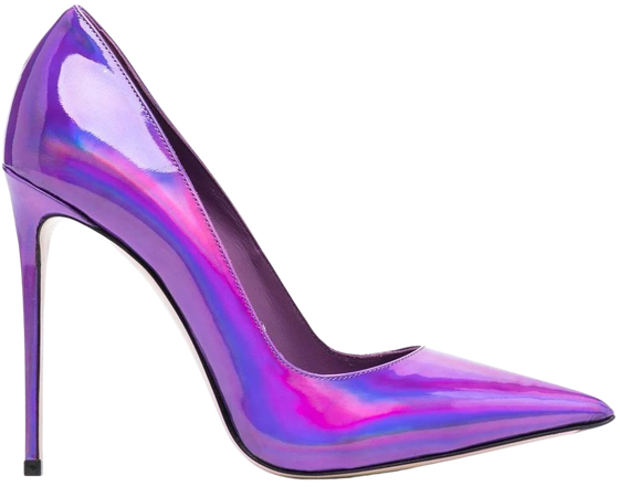 Le Silla 120mm iridescent-effect Heeled Pumps - Farfetch