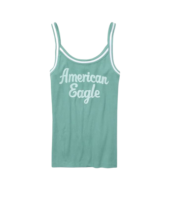 AE Ribbed Graphic Tank Top