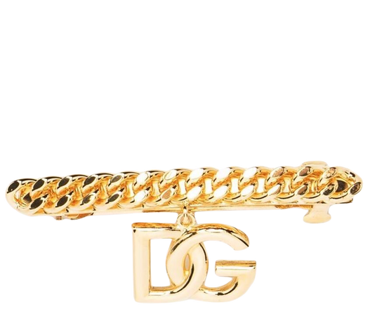 Dolce & Gabbana logo embellished hair clip - FARFETCH