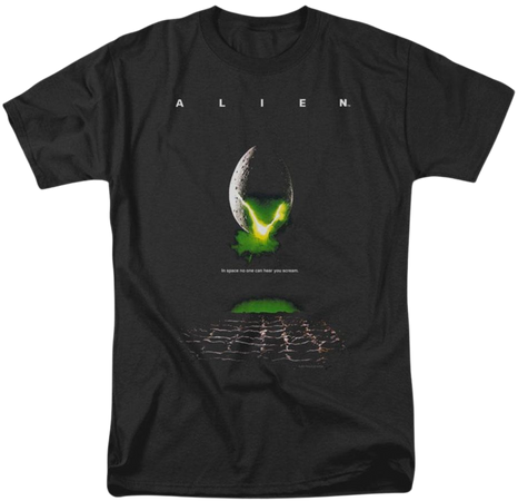 Alien Poster T-shirt | Rockabilia Merch Store