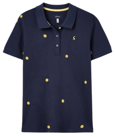 Pippa embroidered null Polo Shirt , Size US 6 | Joules US