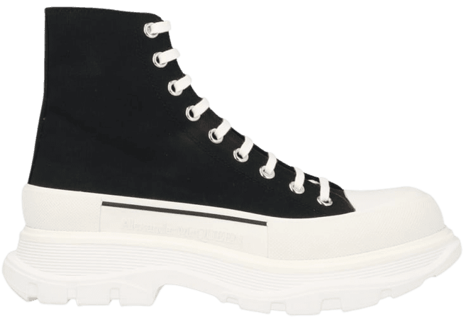 Alexander McQueen Alexander Mcqueen 'tread Slick' Shoes - Nero bianco - 11181526 | italist