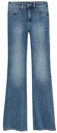 Flared High Jeans - Denim blue - Ladies | H&M US