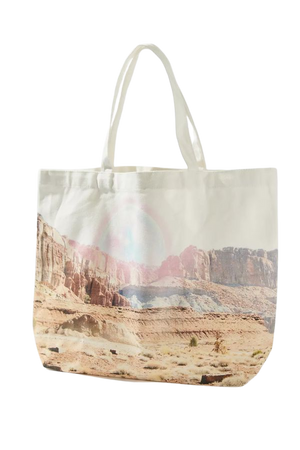 Coney Island Picnic Space Scape Canvas Tote Bag | Urban Outfitters