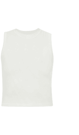 SKIMS - High-neck stretch-cotton tank top | Selfridges.com