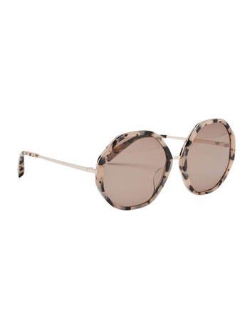 Octagonal Sunglasses - Black and White Tort | Boden US