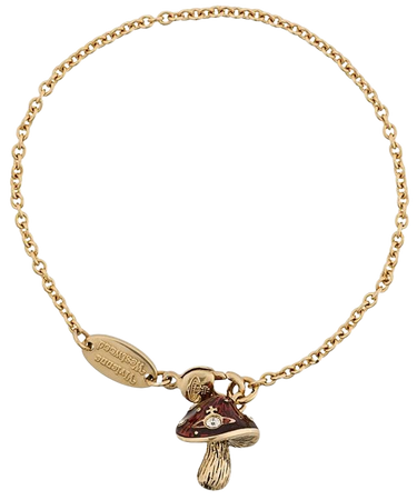 Vivienne Westwood Mushroom Chain Bracelet | Farfetch.com