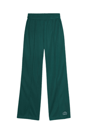 Wide-leg Sports Pants - Dark green/Los Angeles - Ladies | H&M US