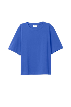 Perfect Relaxed T-shirt - Cobalt Blue - Weekday WW