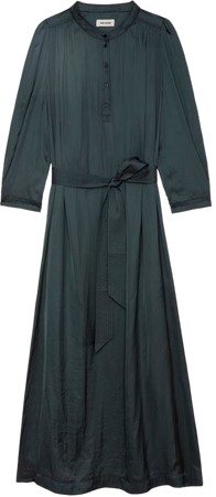 Ritchil Satin Dress dress grey women | Zadig&Voltaire