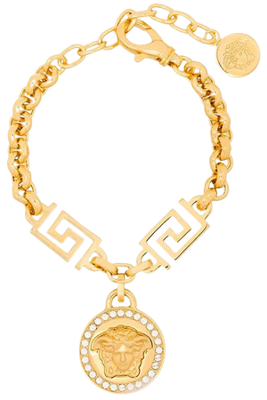 Versace Medusa-charm rolo-chain Bracelet - Farfetch