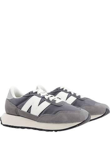 New Balance 237 sneakers in charcoal gray | ASOS
