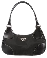 black small purse