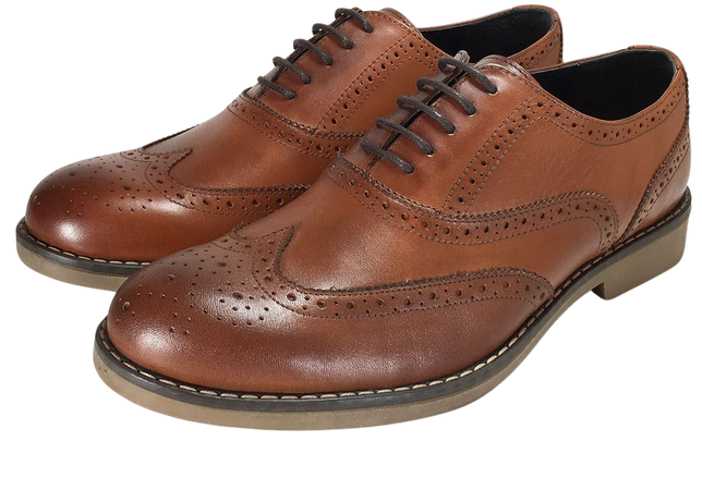 Tan Brogues Men's Leather Shoes | Buy Shoes Online | Coogan London
