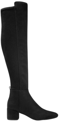 Michael Kors Women's Braden Zip Up Suede Knee High Boots - Macy's