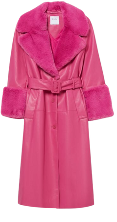 Bershka Pink Coat