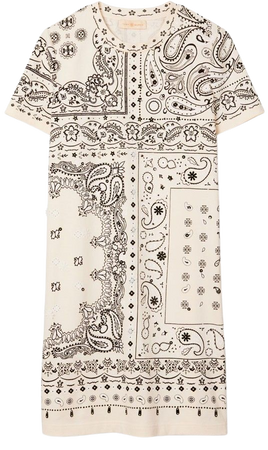 Bandana-Print T-Shirt Dress