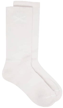 Barrie ribbed-knit cashmere socks - FARFETCH